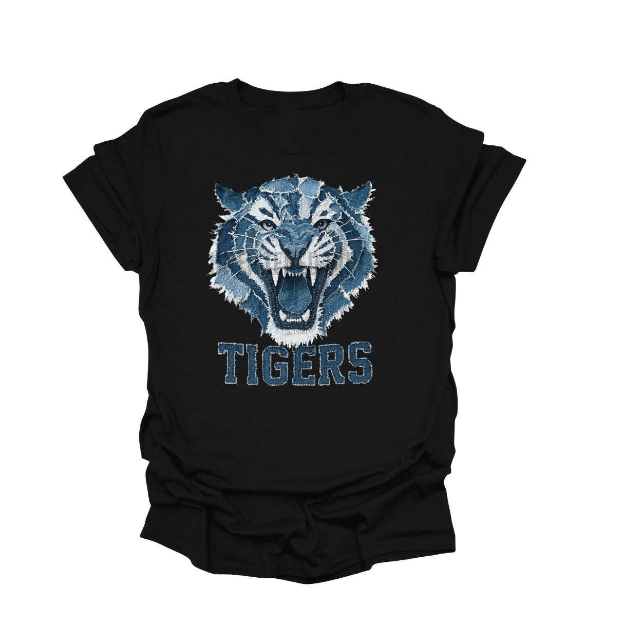Roaring Tigers Denim-Look T-Shirt |