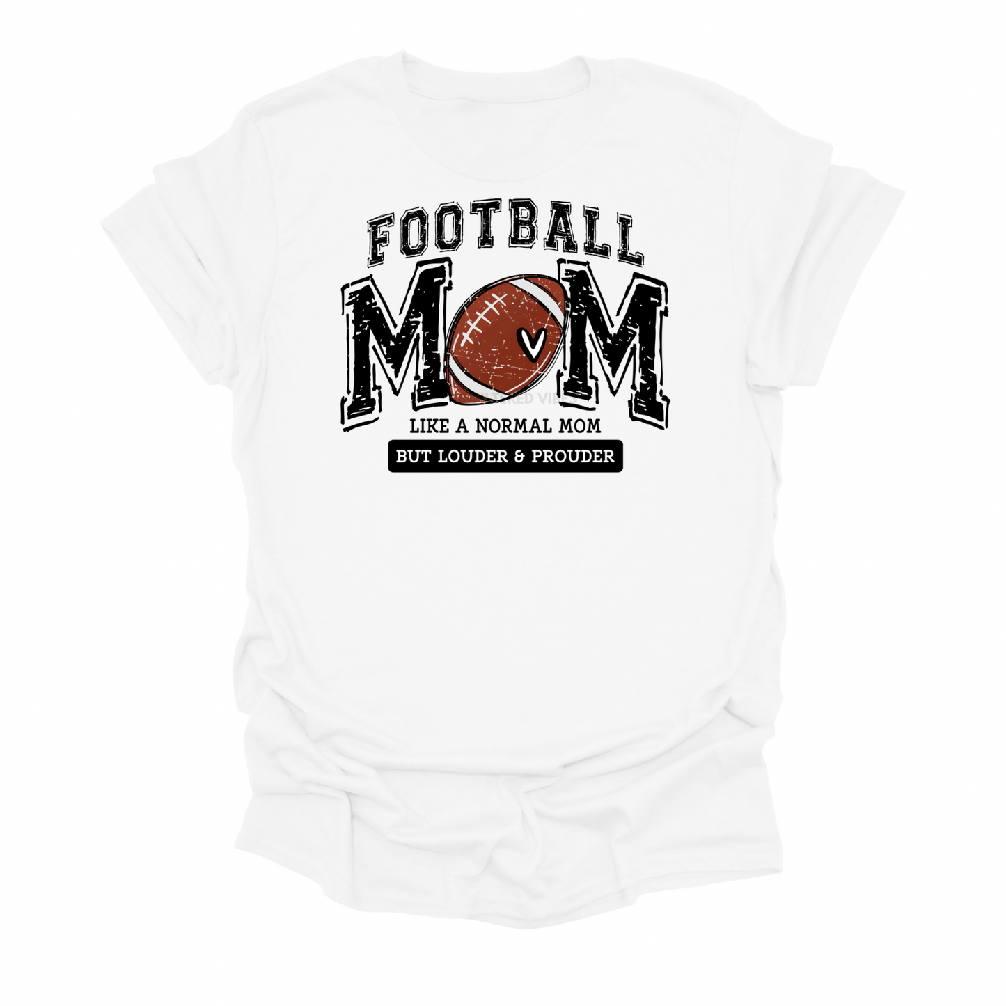 Football Mom Shirt – Louder & Prouder Game Day Tee