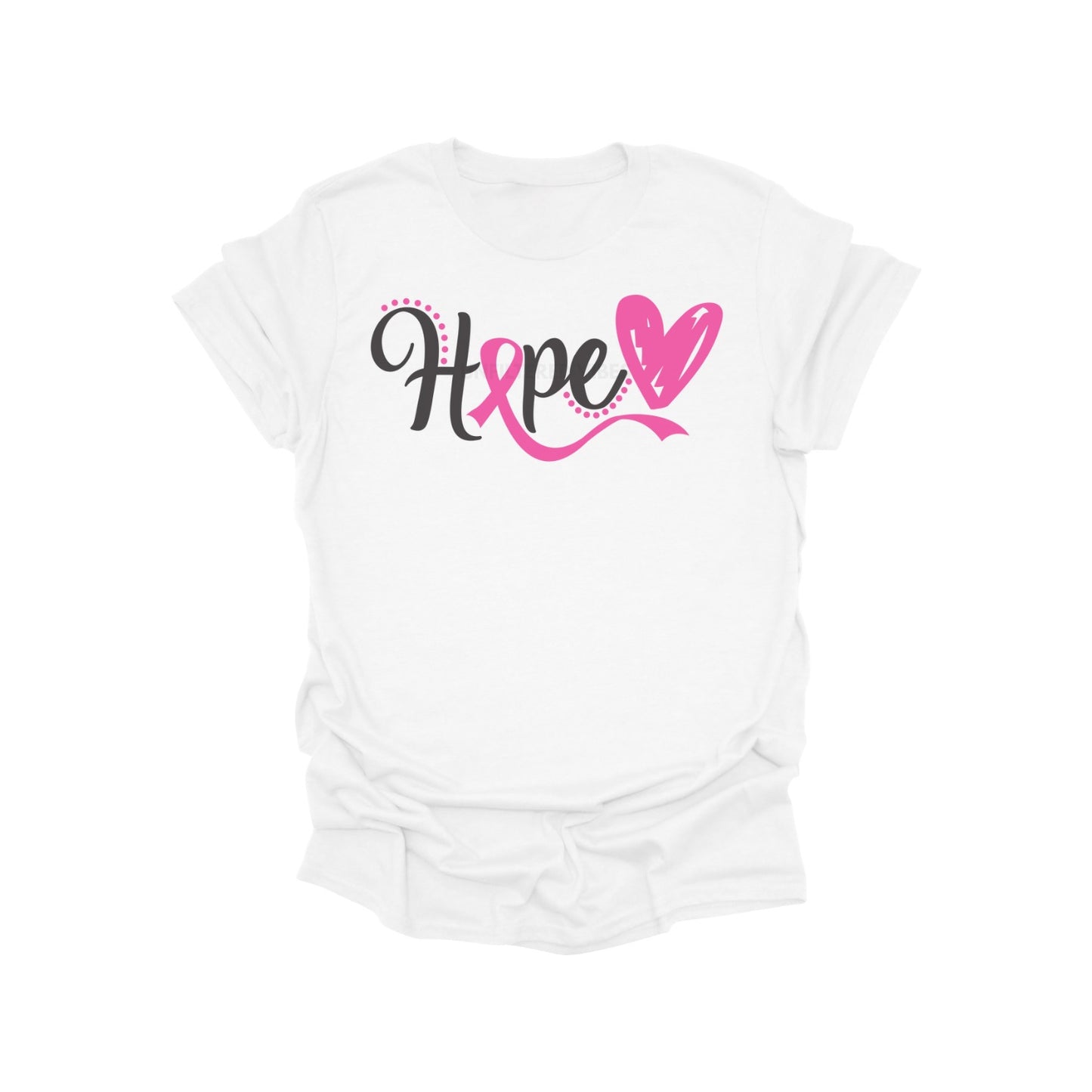 Hope Shirt – Breast Cancer Awareness Pink Ribbon Support Tee