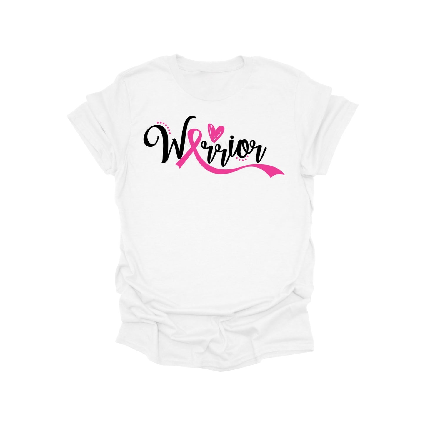 Breast Cancer Warrior Shirt – Pink Ribbon Survivor & Fighter Tee