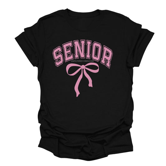Senior Shirt – Pink Bow Class of 2026 Tee