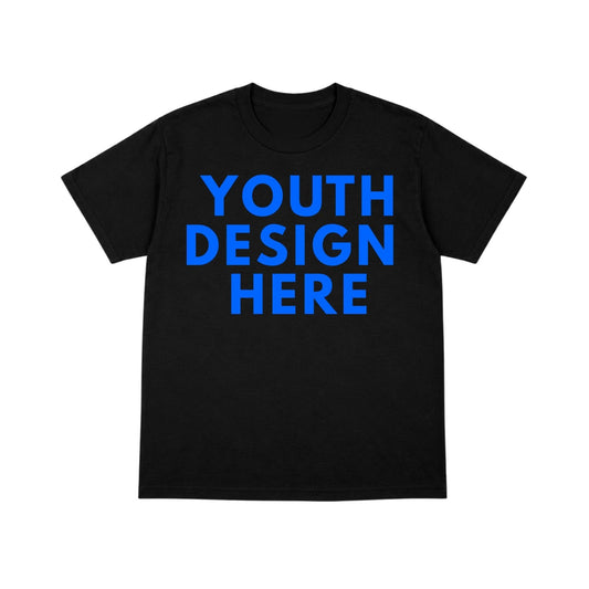 Custom Youth T-Shirt Design & Print | Personalized Kids Graphic Tee | One Custom Design Included