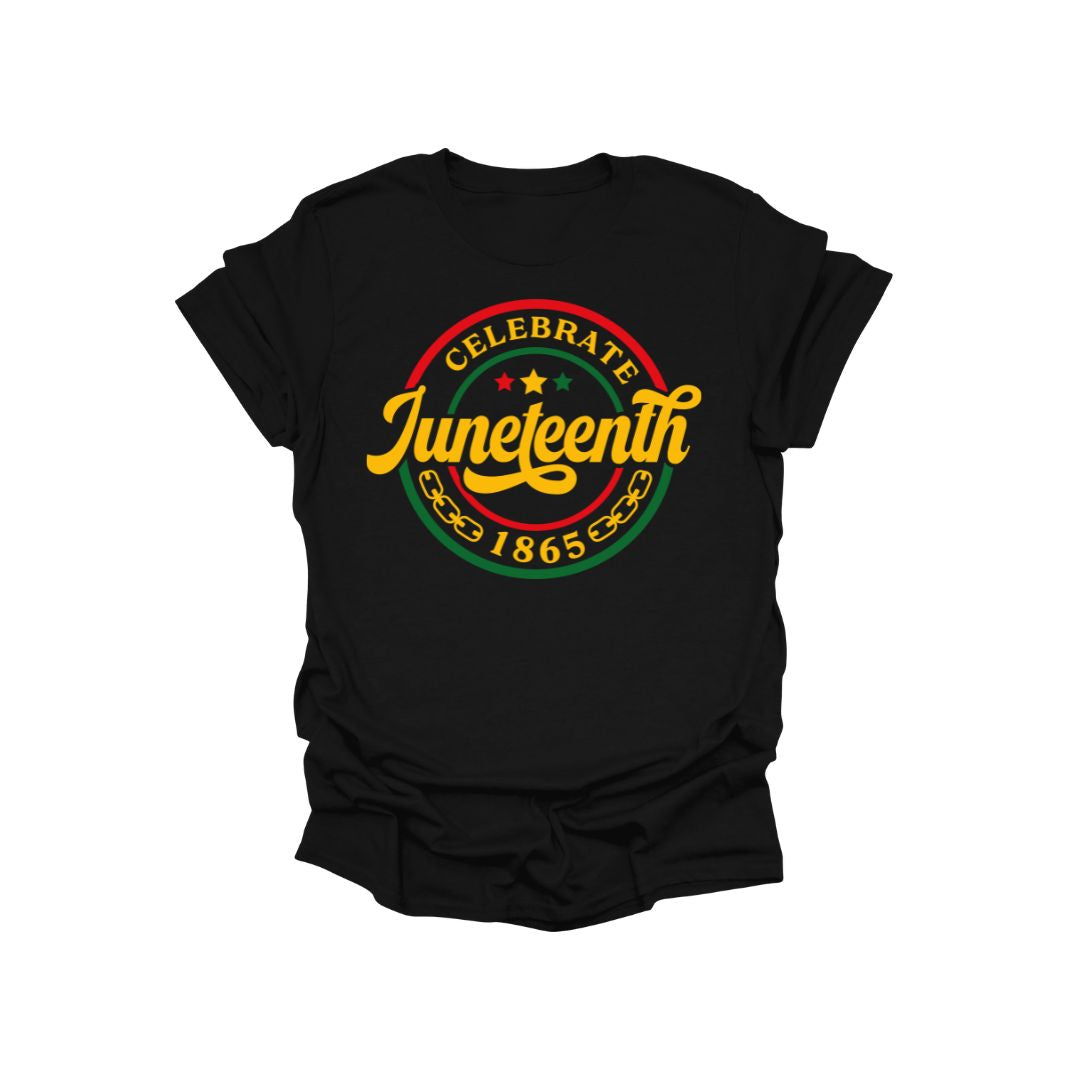 Celebrate Juneteenth 1865 Circle Shirt