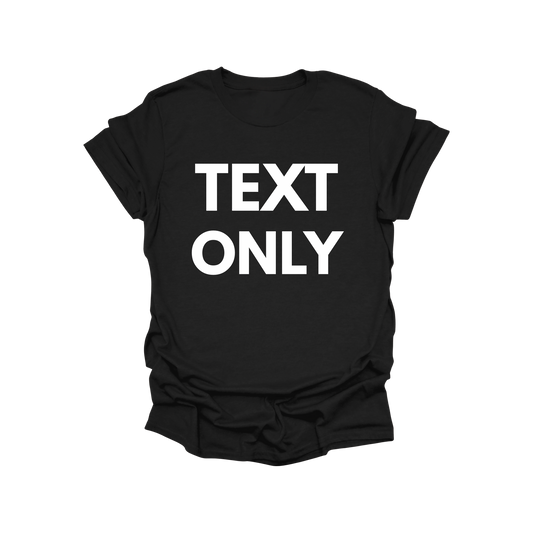 Custom Front T-shirt